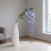 115CM Batang Bunga Wisteria Buatan untuk Dekorasi Rumah