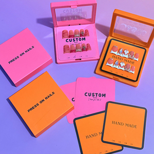 Ongles à presser pour échantillonnage rapide OEM ODM Marque privée Aspect fait main Durable ABS <span class=keywords><strong>vierge</strong></span> Vente en gros Logo personnalisé - Product Image 2