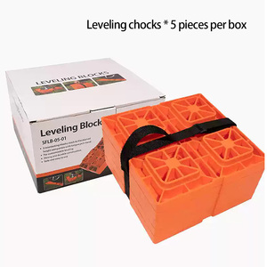 Blocs <span class=keywords><strong>de</strong></span> levage RV Jack Pads Essential Travel Gear Tire Recovery Gear Stacking Balance Pads - Product Image 6