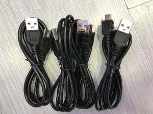Controller Best Seller USB Charging Cable For PlayStation 3 4 Controller Power Cord 0.8M Battery Cable For Ps3/Ps4 Controller Data Cable