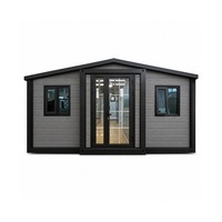 Maison conteneur extensible de luxe de 20 pieds, maison préfabriquée, cabane extensible portable, maisons modulaires, maison conteneur pliable