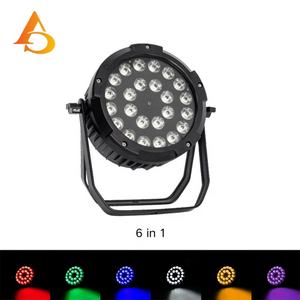 AICPOSE Luz LED Par DMX Autopropulsada de 24 LED 4 en 1, 5 en 1, 6 en 1, Impermeable - Product Image 4