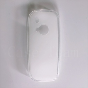 Fabricant Vierge Mat Doux Givré Couverture Arrière TPU <span class=keywords><strong>Noir</strong></span> Housse de Téléphone Portable pour <span class=keywords><strong>Nokia</strong></span> <span class=keywords><strong>3310</strong></span> (2017) - Product Image 1