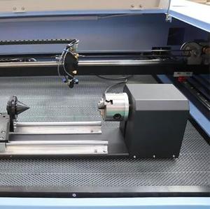 Máquina de corte por láser de elefante azul con certificación CE máquina de corte por láser CNC CO2 150W con dispositivo rotativo para plástico a la venta - Product Image 3