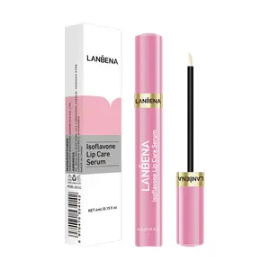 LANBENA Lsoflavone Lip Plumper Lip Mask Increase Lip Elasticity Reduce Fine Lines Repairing Moisturizing Beauty