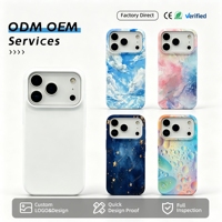 Carcasa de PC Rígida con Diseño Personalizado por Sublimación, Ligera, Impresión 3D, Logotipo Personalizado, Transferencia de Calor para iPhone 17 16 Pro Max
