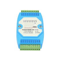 Sinosky ZLAN9480A Hub RS485 Aislado de 8 Puertos Modbus para Riel DIN en Stock