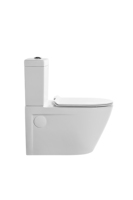 WC suspendu mural moderne européen avec réservoir intégré, sanitaires en céramique pour salle de bain