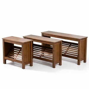 <span class=keywords><strong>Meuble</strong></span> à chaussures <span class=keywords><strong>d</strong></span>'<span class=keywords><strong>entrée</strong></span> en bois moderne et minimaliste <span class=keywords><strong>avec</strong></span> siège – Rangement durable pour couloir, gain de place et commodité - Product Image 3