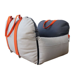 Asiento de Coche de Lujo para Perros 2025, Cama de Viaje Impermeable para Perros con Cinturón de Seguridad y Logotipo Personalizado, Funda para Asiento Trasero para Mascotas - Product Image 6
