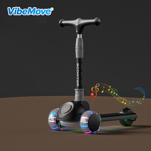 Trottinette pliable pour enfants, best-seller, pas chère, avec lumières musicales et design anti-basculement, pour les enfants de 3 ans et plus - Product Image 6