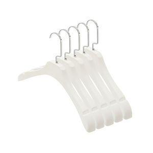 Grucce Bianche all'Ingrosso a Basso Prezzo con Ganci Piatti Cromati in Materiale PP - Product Image 5