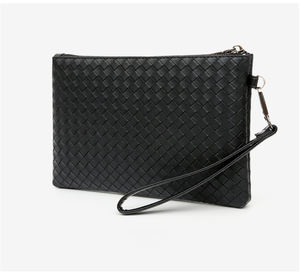 热卖大容量软编织手包商务信封男士手包 - Product Image 5