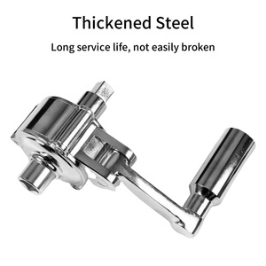 16B <strong>1</strong>:16 680Nm Torque Multiplier <strong>Wrench</strong> Compact Car Tire Nut Removal Tool Car Repair <strong>1</strong>/<strong>2</strong>&quot; Labor Saving Spanner 3pcs <strong>Socket</strong> <strong>Set</strong> - Product Image 5