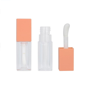 Nouveauté 2024, tubes de gloss à lèvres vides carrés au design unique avec applicateur à pointe de brosse, contenants de gloss à lèvres - Product Image 6