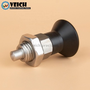 VCN254 Short Type Stainless Steel Self-Locking Indexing Spring Load Plunger Pin Hand Retractable <strong>Fasteners</strong> - Product Image 3