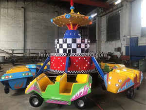 24 posti divertente fiera per bambini all'aperto pazzo di salto di volo giochi di macchina di rimbalzo auto parco divertimenti giostre per la vendita - Product Image 3