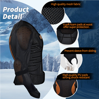 Benken Confortable EVA Ski Gear Sports de plein air Collants de protection Chemise pour les Sports d'hiver-Ski Snowboard Vêtements de sécurité