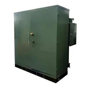 Tenaga Listrik tegangan tinggi 150kva 200kva 225kva 13800V/240V tiga fase Transformer Padmounted