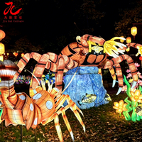 Lanterne LED géante personnalisée sur le thème des animaux marins, monde sous-marin, océan, imperméable, durable, décoration de vacances pour Diwali Ramadan