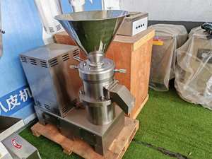 Manufacturer Food Colloid Mill Chili Sauce Grinder Almond Milk Vertical Colloid Mill Machine Colloid Mill for Peanut Butter - Product Image 5