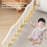 Barandilla de Seguridad para Cama Infantil de Material HDPE, Ecológica, para la Seguridad del Sueño del Bebé