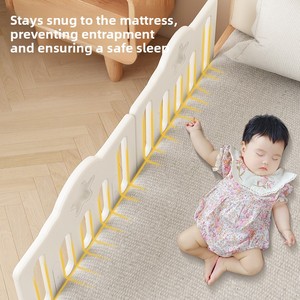 HDPE Material Children's <strong>Bed</strong> Rail Eco-Friendly Baby Sleep Safety <strong>Guard</strong> Rail - Product Image 2