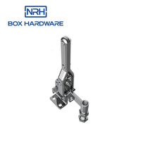 Acier inoxydable/fer pince à bascule réglable loquet robuste pour machine industrielle 3206-125