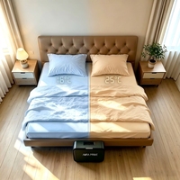 Système de sommeil froid 8Sleep Chilipad Alternative, matelas à circulation d'eau à deux zones, AuraCore Queen gris foncé pour couples