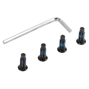 4 pièces vis hexagonales pour guidon avec clé fourche avant pour <span class=keywords><strong>Xiaomi</strong></span> <span class=keywords><strong>M365</strong></span>/PRO/1S/PRO2 pièces de Scooter électrique accessoires - Product Image 2