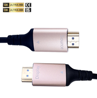 2024 grosir murah AOC HD 10M 50M panjang HDMI2.1 4k120Hz 8k60Hz kabel Video 48Gbps kabel serat optik untuk ponsel ke TV ps5