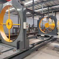 Máquina soldadora de jaula de barras de refuerzo automática fácil de usar Programación CNC compacta