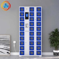 Casiers à bagages intelligents personnalisés pour hôtels et extérieurs, avec reconnaissance faciale, code PIN et empreinte digitale, pour gares et entrepôts, assemblés