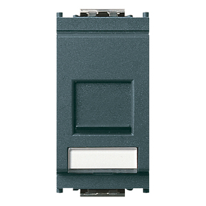 Presa RJ45 Netsafe Cat5e UTP grigia, lunghezza 6 pollici, altezza 5,3 pollici - Product Image 1