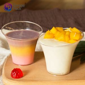 Pequeño diseño especial claro 135ml PS vasos <span class=keywords><strong>de</strong></span> plástico <span class=keywords><strong>para</strong></span> postre comunión <span class=keywords><strong>para</strong></span> venta al por mayor - Product Image 4