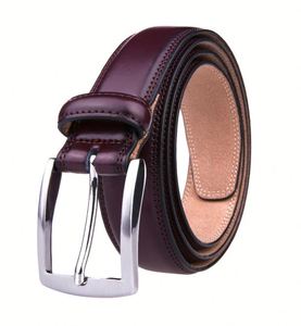 Alfa fatto a mano <span class=keywords><strong>in</strong></span> vera <span class=keywords><strong>pelle</strong></span> 100% <span class=keywords><strong>pelle</strong></span> di mucca cintura per gli uomini classici e disegni di moda - Product Image 4