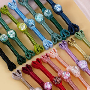 Bonne qualité Cheongsam pétale queue d'aronde Jade perles-police plateau chinois National manteau vêtements accessoires rétro Tang nouveau QQ fils - Product Image 2