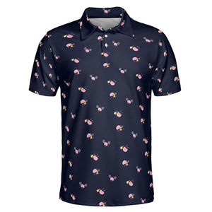 Camisetas Polo de Alta Calidad, Camisetas Polo de Talla Grande para Hombre, Camisetas Polo Personalizadas con Estampado de Tigre, Manga Corta, 100% Algodón, Casual - Product Image 2