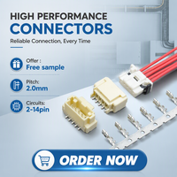 Connecteur de carte de circuit imprimé DuraClik MX 2.0, alternative de remplacement 560123 560124 502352 560020, loquet de retenue TPA, cuivre mâle/femelle