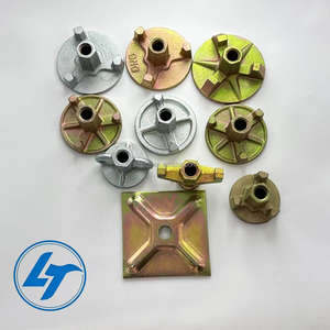 Herrajes para Construcción, Varillas <span class=keywords><strong>de</strong></span> Acero Recubiertas <span class=keywords><strong>de</strong></span> 15/17/20/22 mm, Componentes <span class=keywords><strong>de</strong></span> Conexión, Tuercas, Tuercas Ovaladas en Forma <span class=keywords><strong>de</strong></span> Ala - Product Image 1