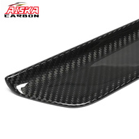 AISKA Couvre-seuils de porte avant en carbone sec, légers, style sport, adhésifs, accessoires intérieurs pour Tesla Model Y Juniper 2025+