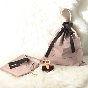 Bolsa de terciopelo con impresión de logotipo personalizado bolsa de terciopelo bolsa con cordón bolsas de regalo de tela de embalaje - Product Image 3