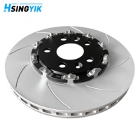 Disque de frein avant en aluminium 2 pièces G6500 6020016468 320x28mm argenté avec garantie 1 an pour Renault Alpine A110 II 1.8
