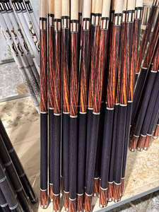 Taco de Billar Estilo <span class=keywords><strong>Rosa</strong></span>, Apto para Clubes de Billar Americano, Taco de Billar de Madera de Arce Canadiense de 1/2, 58 Pulgadas, Punta de 13 mm - Product Image 5