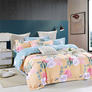 Juego de Sábanas KOSMOS con Estampado Floral, Juego de Funda de Edredón Tamaño Queen y King, Ropa de Cama Textil para el Hogar - Product Image 1