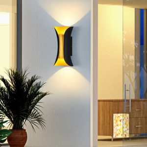 Applique murale extérieure, étanche, éclairant à la fois vers le haut et vers le bas du couloir et de l'escalier, COB LED IP65, applique murale longue à LED pour extérieur - Product Image 4