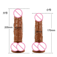 Dildo Realista de TPE de 7 Pulgadas, Estilo Clásico, Juguetes Sexuales para Mujeres, Gran Venta