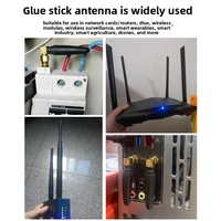 Antenne en fibre de verre omnidirectionnelle personnalisée 2,4/5,8 GHz Wifi Wimax 4G 5G LTE pour la couverture du signal Wifi, amplificateur de signal mobile