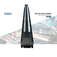 Caméra industrielle WHEC PL6R360TCX, largeur de balayage 360 mm, 600 dpi, interface USB 3.0, capteur CMOS, lumière intégrée, vision industrielle