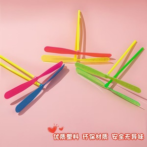 Bamboo Dragonfly <b>Toy</b> Thickened Flying Fairy <b>Classic</b> Retro Outdoor <b>Toy</b> For Kids Age 5 7 Years Unisex - Product Image 2